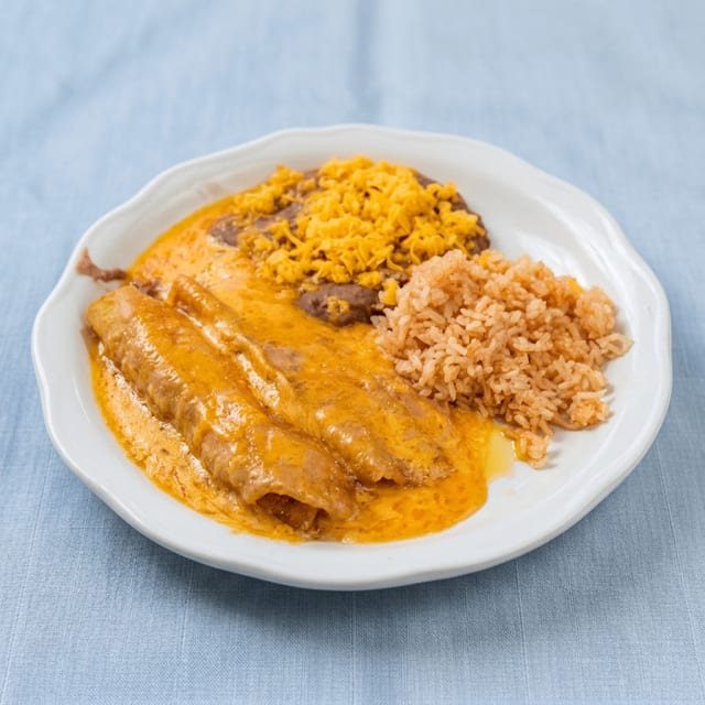Kids Cheese Enchilada.