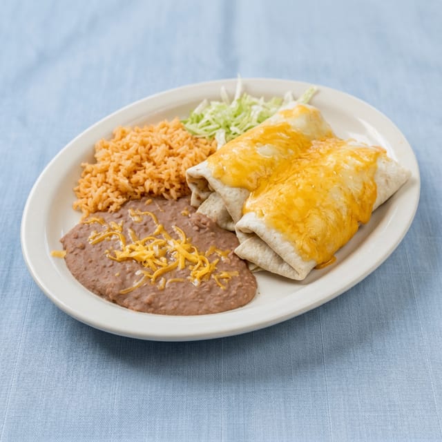 Kids Bean Burrito.